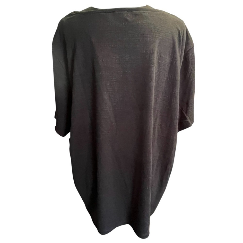 Thomas & Olivia Women's 2x Black Boho Lace Front Blouse – NWT - Picture 2 of 3